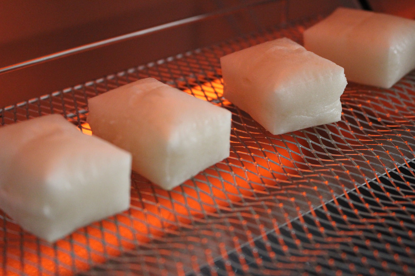 Special white rice cake mochi
