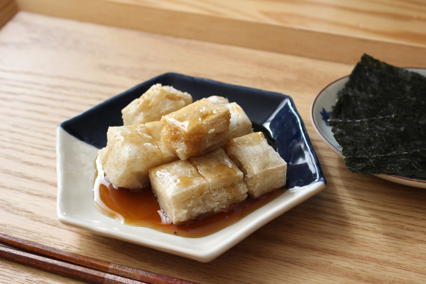 Germinated brown rice cake mochi