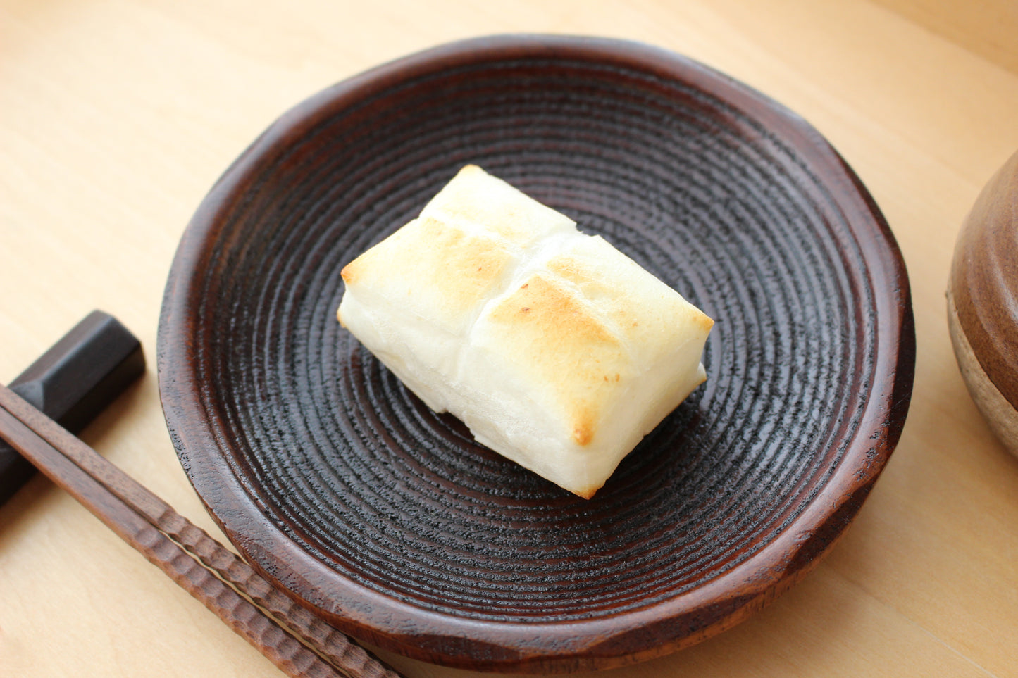 Special white rice cake mochi