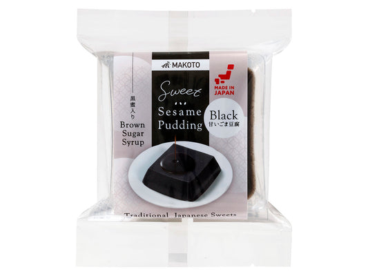 Sweet Sesame Pudding Black (Vegan Pudding)