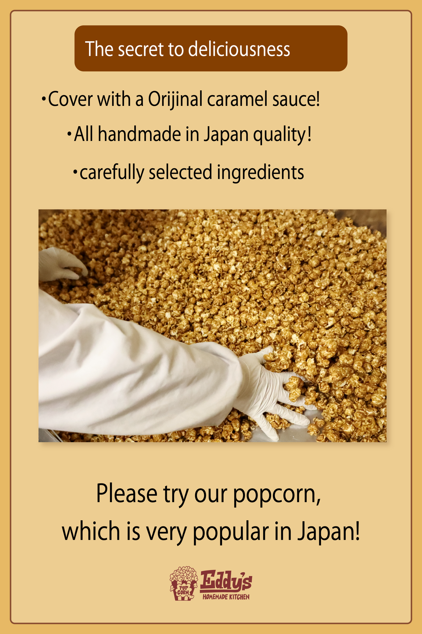 Premium Sakura Popcorn - Eddy's Homemade kitchen