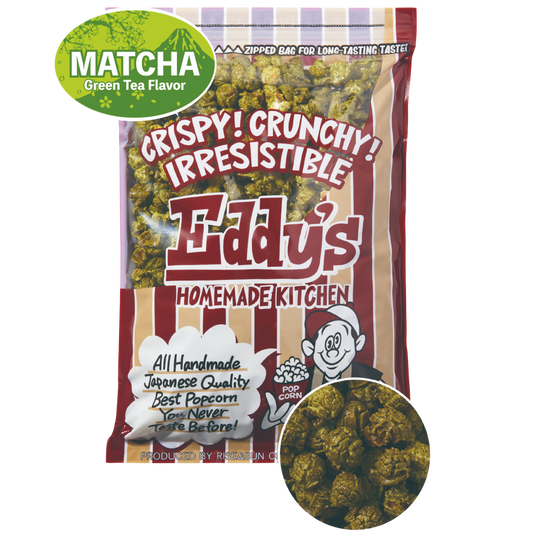 Premium Matcha Popcorn - Eddy's Homemade kitchen